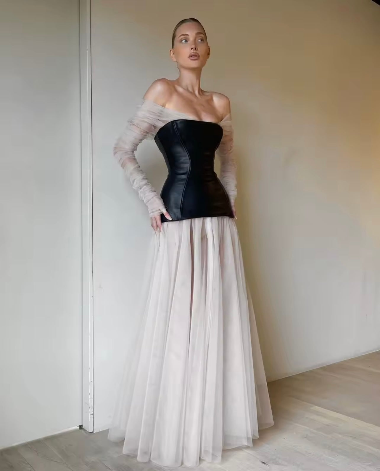Gasira Tulle Maxi Dress