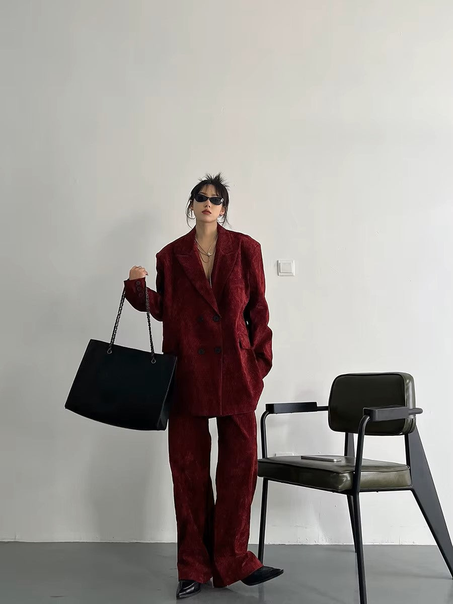 Crushed Velvet Set