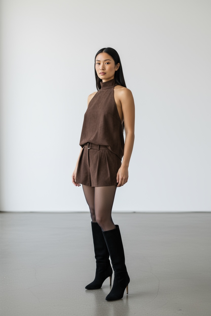 Cocoa Elegance Co-Ord Set