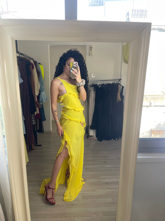 Elegant One Shoulder Formal Dress