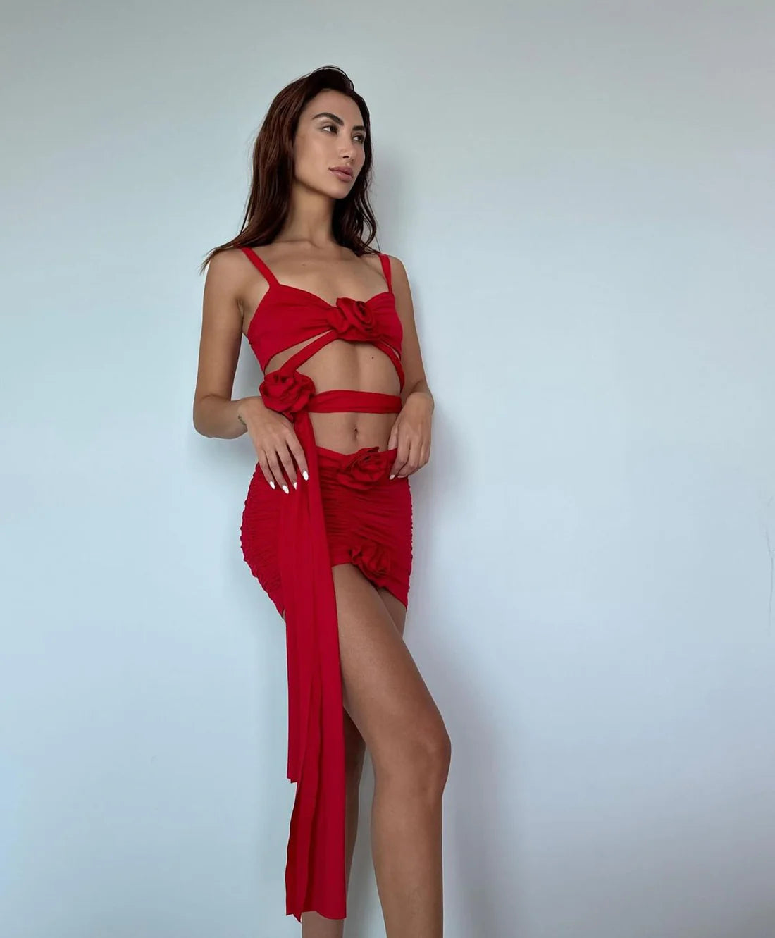 Sandra bandage dress 3 piece set