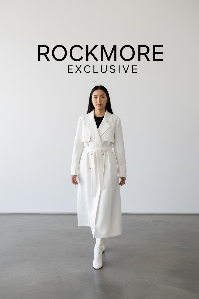 Sculpted Belted Coat