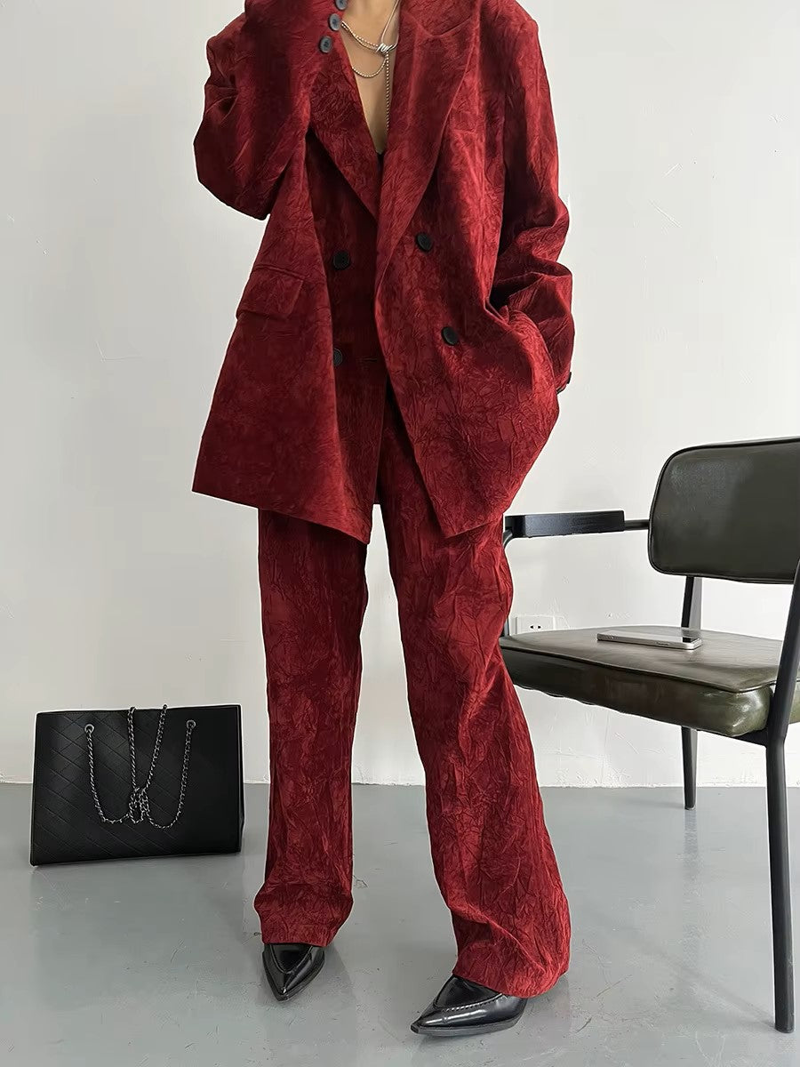 Crushed Velvet Set